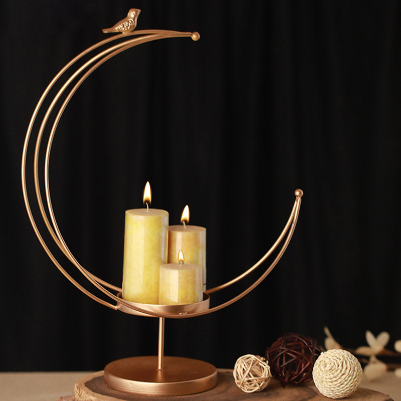 Nestling Moon Candle Holder