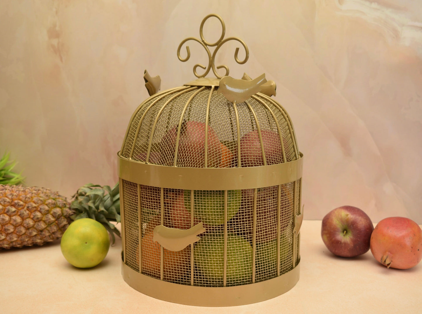 Golden Humming Fruit Basket