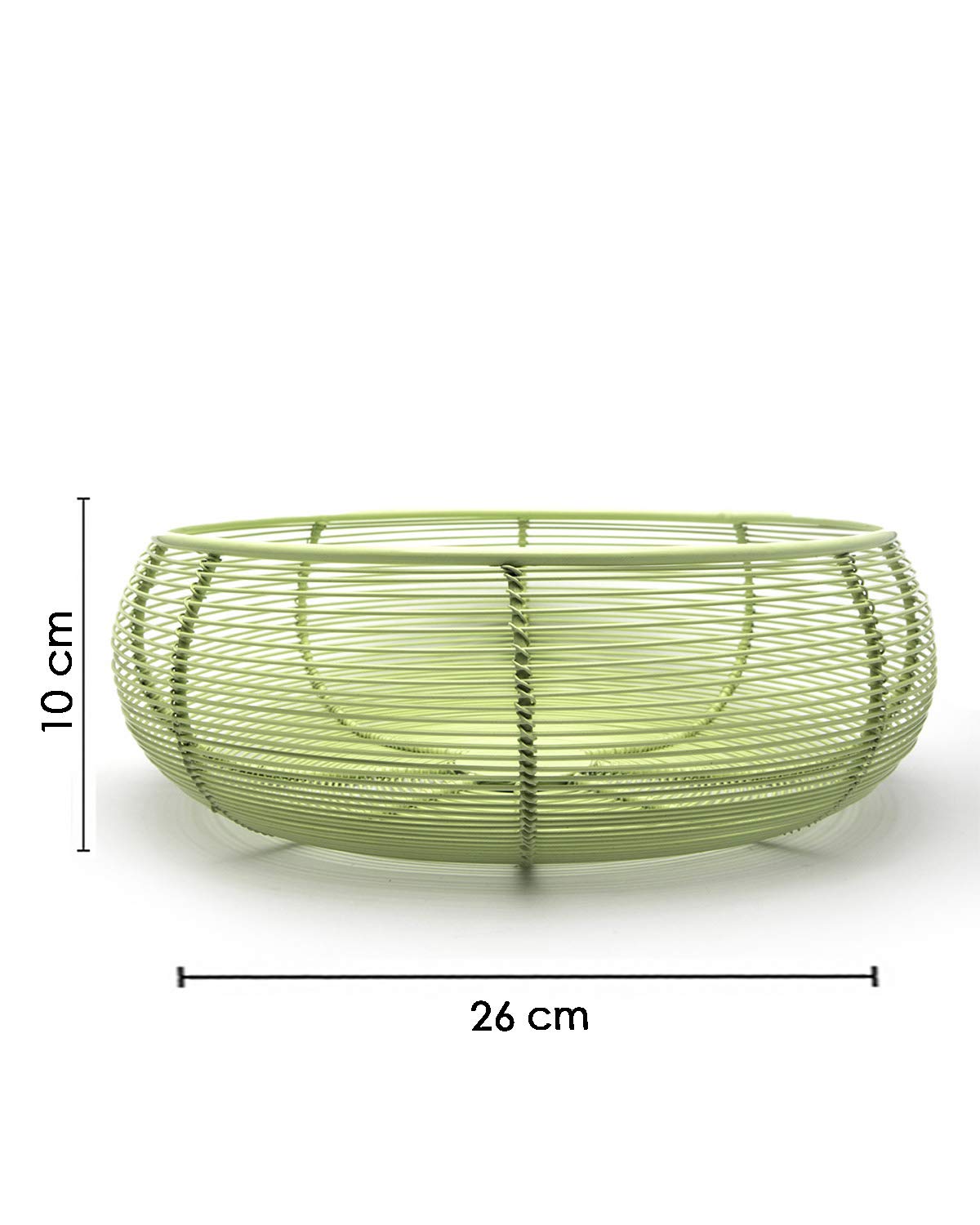 Fruit Wire Basket (Green)