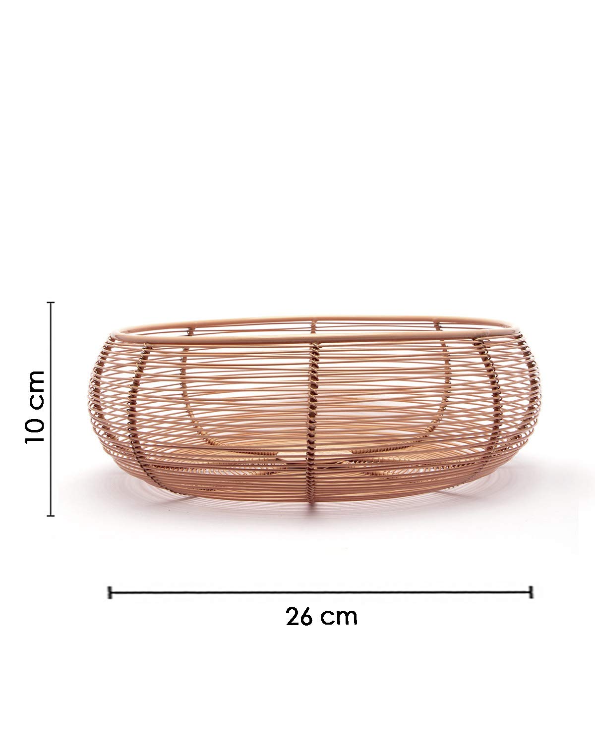 Fruit Wire Basket (Peach)