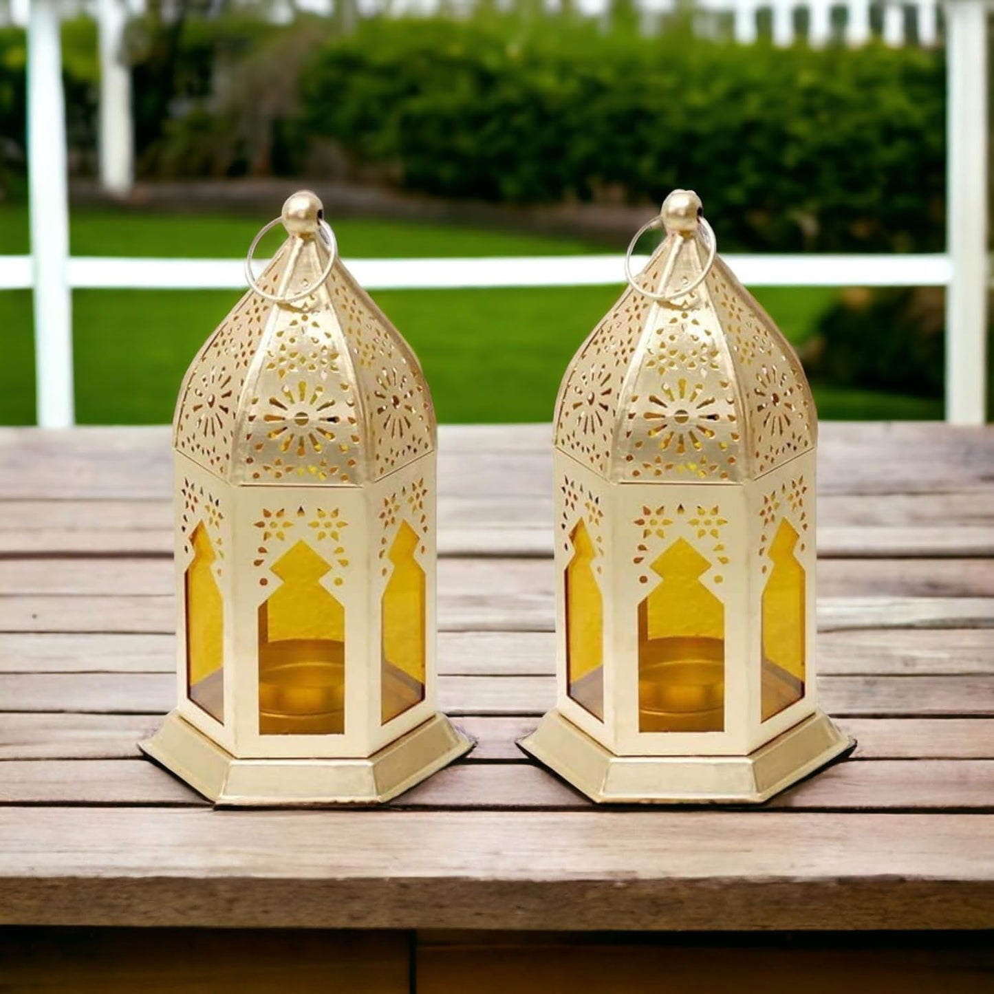 Royal Castle Mini Lanterns, Set of 2