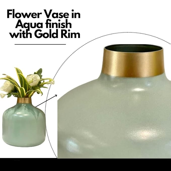 Exclusive Aqua Breeze Unbreakable Flower Vase