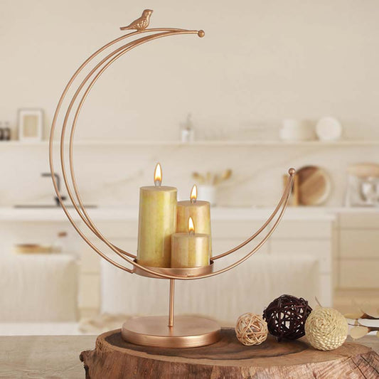 Nestling Moon Candle Holder