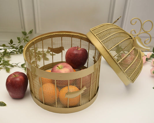 Golden Humming Fruit Basket